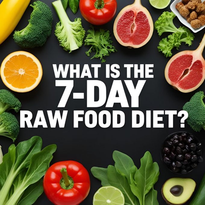 What Is the 7-Day Raw Food Diet? Plan, Benefits & Sample Menu for Beginners The 7-day raw food diet is a short-term detox or reset plan focused on consuming only raw, plant-based foods for one full week. Popular among health seekers and wellness enthusiasts, this mini cleanse aims to boost energy, improve digestion, and kickstart healthy habits.